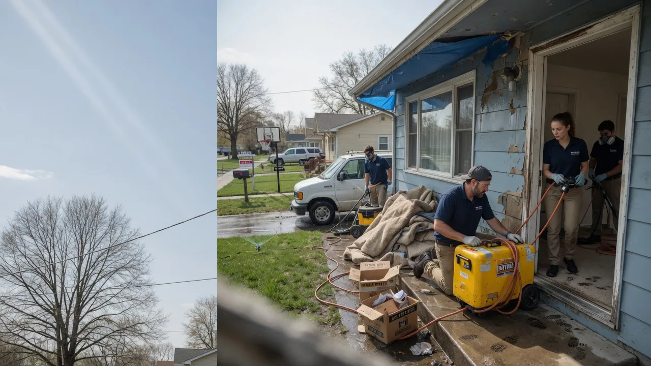Basement Flood Cleanup in Fifty Six, AR near me